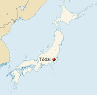 GeoPositionskarte Japan - Todai.png