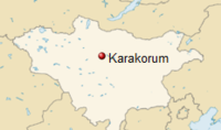GeoPositionskarte Mongolei - Karakorum.png