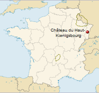 GeoPositionskarte Frankreich Chateau du Haut-Kœnigsbourg.png