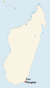 GeoPositionskarte Madagaskar - Fort Dauphin.png