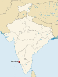 GeoPositionskarte Indien - Mangalore.png