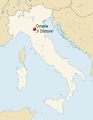 GeoPositionskarte Italien - Osteria Il Dottore.png