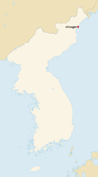 GeoPositionskarte Korea - Ch'ongjin.png