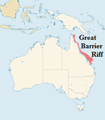 Geopositionskarte Australien - Great Barrier Riff.png