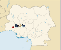 GeoPositionskarte Nigeria - Ile-Ife.png