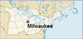 GeoPositionskarte UCAS - Milwaukee.png