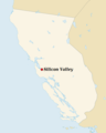 GeoPositionskarte Kalifornien - Silicon Valley.png