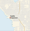 GeoPositionskarte Seattle Downtown - Seattle Aquarium.png