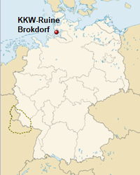 GeoPositionskarte ADL - KKW-Ruine Brokdorf.png