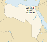 GeoPositionskarte Ägypten - Sultan Hassan Moschee.png